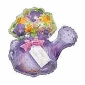 36" Watering Can & Bouquet Balloon