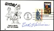 1984 # 2102 FDC Signed by Earl Holliman, Actor