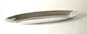 Aluminum Oval Serving Tray-19.5 Inches Long