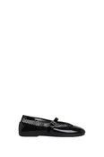 Alaia Ballet Flats in Fishnet with Rubber Overshoes