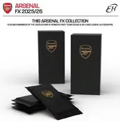 2025/26 Futera Arsenal FX Soccer Hobby Box