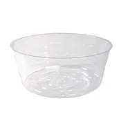 Deep Clear Vinyl Plant Saucers - 15in