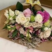 A3 Wrapped bouquet of flowers