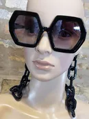 Black Chain Sunnies