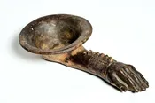 Detailed Mayan Incense Burner of Arm #p1004