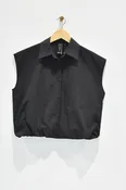 21" Sleeveless Bubble Hem Blouse