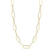 14K Gold Filled PLUS™ 2.5MM Paperclip Chain Necklace: 18"