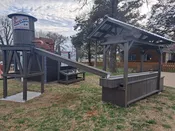 12-Foot Kiosk with Water Tower Package