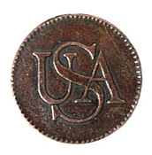 "Bar Copper" cent 1785