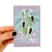 Black Hungarian Jalapeno Tarot Seed Packet