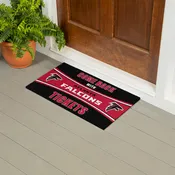 28" x 16" PVC Trapper Mat, Come Back with Tickets, Atlanta Falcons