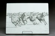 "Running Free" Horse Cutting Board