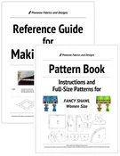 BUNDLE: Womens Fancy Shawl Outfit Pattern Book + Reference Guide for Making Regalia