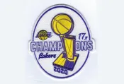 2020 Lakers 17x NBA Champions Patch