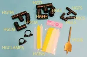 3/4" Hose Quick Clamps, Pack of 10