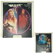 Carrie CED Vintage SelectaVision Videodisc 1976 Horror Classic Stephen King