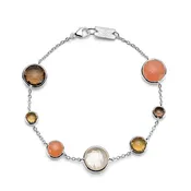 7-Stone Link Bracelet