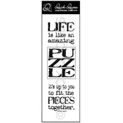 Life is Like an Amazing Puzzle Vellum Strip 1