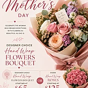 *HandWrap Flower Bouquets