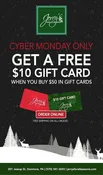 Gift Card – Cyber Monday Offer