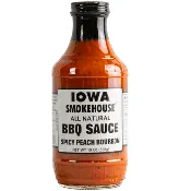 Spicy Peach Bourbon BBQ Sauce