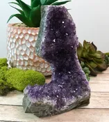 Amethyst Crystal Geode  for Protection, Selflessness & Relieving Stress