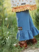 Blue Jean Baby Big Ruffles