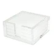 Bourland/Barton: Acrylic Coaster Set — Lisa Mallory Interior Design