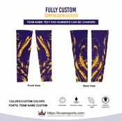 Custom Sublimated Compression Sleeves