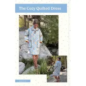 Bluebird Patterns The Cozy Quilted Dress Pattern