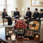 4 Tier Executive Give Comfort Chocolate Gift Tower