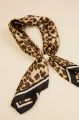 Cheetah Pearl Scarf