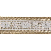 2 Inch Burlap & Lace Trim -BL001