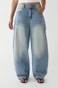 29" CURVE LEG MID RISE DENIM JEAN