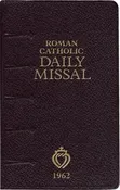 1962 Roman Catholic Daily Missal
