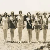 1929 Bathing Beauties Panoramic