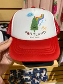 Adult Portland Trucker Hat | red