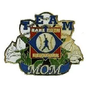 Babe Ruth League Team Mom Pin