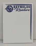 4.25" x 5.5" Reynolds Raiders Notepad — Custom Corner Printing