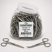 5" - Large Loop Forceps - Display Jar of 60