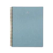 Appointed - Notebook - Chambray Blue - Grid