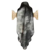 Clara Williams Ebony Horn Pendant