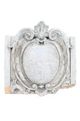 French shield architectural façade ornament — Architectural Antiques