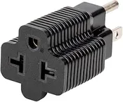 120v Male to 240v Female Adapter