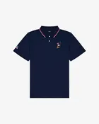 Eagle Buckets Performance Pique Polo - Navy