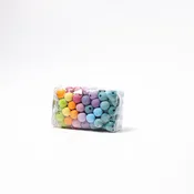 120 Wooden Beads 12mm Pastel (Grimm's)