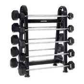 10 Bar Dura-Bar Straight Barbell Club Pack Set (25 – 115 LB IN 10 LB INCREMENTS)