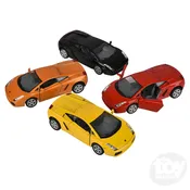 5" Diecast Pull Back Lamborghini Gallardo- Assorted colors- 1 per order