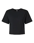 American Apparel – Women’s Fine Jersey Mid-Length Boxy Tee – 102