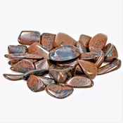 Gem-grade Mahogany Obsidian Tumbled Stones